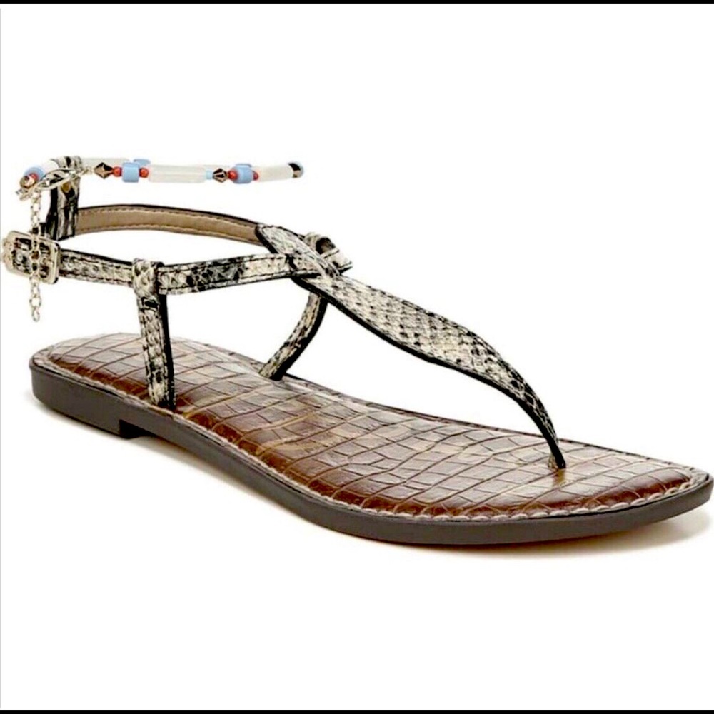 SAM EDELMAN Geena Anklet Sandal Size 7.5 NEW